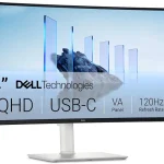 Dell 34 Monitor S3425DW WQHD VA 120Hz FreeSync Premium Eye Comfort HDR10 Anti-Glare 300 cd/m2 Brightness 3000:1 (New)