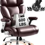 FLEXISPOT 600lbs Big and Tall Office Chair for Heavy People Heavy Duty Computer Desk Chair with Lumbar Support 2D Armrest (New)