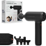 Sharper Image Powerboost Ultra 14mm Deep Tissue Percussion Massage Gun Handheld Muscle Massager 14mm Amplitude Quiet-D (New)