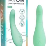 plusOne Petite Pelvic Massage Wand Heated Personal Massager Waterproof Body-Safe Silicone Tool for Inner Comfort Ten (New)