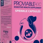 Nutramax Proviable Probiotics Prebiotics for Dogs &amp Cats Capsules 80ct Probiotics and Prebiotics for Cats and Dogs (New)
