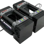 PowerBlock Elite EXP 90 Adjustable Dumbbells Stage 1 Set of 2 5 lb-50 lb Space-Saving Workout Equipment For Home Gym (New)