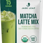 Jade Leaf Matcha Latte Mix Original 150g / 53oz Sift-Free Matcha Powder for Lattes - Lightly Sweet Matcha Green Tea P (New)