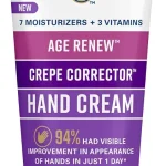 Gold Bond Age Renew Crepe Corrector Hand Cream Crepey Skin Cream 3 oz Mini lotion for softer hands unscented hand cre (New)