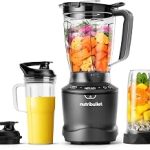 nutribullet® SmartSense Blender Combo 1400 Watts Gunmetal Gray NBF50700 nutribullet's most powerful blender. Smart au (New)