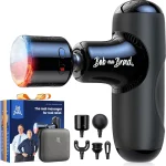 BOB AND BRAD Q2 Pro Mini Massage Gun with Heat and Cold for Muscle Recovery FSA-HSA Eligible Pocket-Sized Portable Hand (New)
