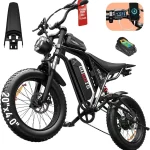 6000W/2500W/2000W Electric Bike for Adults &amp Teens 30MPH-43MPH Fast eBike with 60V 35AH/52V 25Ah/48V 20Ah/15Ah Long Range (New)
