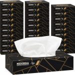 Premium Facial Tissues Black &amp Gold Luxury Box 2-Ply Soft &amp Strong Hypoallergenic 100 Sheets per Box 30-Pack 3000 To (New)