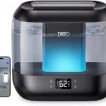 DREO Smart Humidifiers for Bedroom 4L Cool Mist Humidifier Top Fill Quiet Sleep 28 dB 36H Runtime for large room Tou (New)