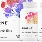 THORNE Multi-Vitamin Elite Daily Nutritional Supplement 180 Capsules Two Formulas Support Cellular Energy Production (New)