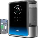 DREO 8L Smart Humidifier Large Room 80H Runtime Cool Warm Mist HM717S Up to 600ft² Precise Humidity Control 150 (New)