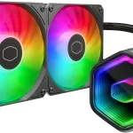 Cooler Master 240 Core II AIO Liquid CPU Cooler Infinity Mirror ARGB AMD AM5/AM4 &amp Intel LGA1851/1700 Support Cooler 2 (New)