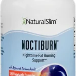 NaturalSlim NoctiBurn Nighttime Metabolic Support 120 Capsules Nighttime Fat-Burning &amp Metabolic Support with L-Arginin (New)