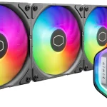 Cooler Master 360 Atmos Performance-Driven Close-Loop AIO Liquid Cooler R9Ultra 9 Dual Chamber aRGB Pump 360 Radiator (New)