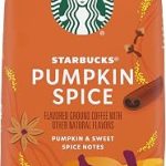Starbucks Ground Coffee Pumpkin Spice Flavored Coffee 100% Arabica Limited Edition 1 Bag 17 Oz (New)
