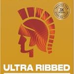 Trojan Ultra Ribbed Plus Spermicide Latex Lubricated Condoms 12 Count Ribbed Condoms for Stimulation Helps Reduce Risk (New)