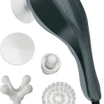 Wahl Soothing Vibration Corded Massager for the Face Neck &amp Head Includes 4 Attachment Heads 2 Speed Massage Pressure (New)