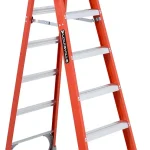 Louisville Ladder 7 ft Fiberglass Step Ladder FS1507 Type IA 300 lbs (New)