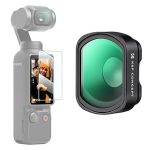K&F CONCEPT 10X Macro Lens Compatible with DJI Osmo Pocket 4/3 Close Up Filter HD Macro Photography Lens Magnetic Attac (New)