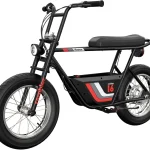 Razor Rambler 16   36V Electric Minibike with Retro Style Up to 155 MPH Up to 115 Miles Range Wide Rugged 16&quot Air-Fi (New)