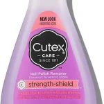 Cutex Nail Polish Remover Strength Shield Leaves Nails Looking Healthy Contains Vitamins E B5 &amp Hydrolyzed Silk 676 (New)