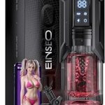EINSEO Male Toys for Men AI Sync Waterproof Male Stroker with 7 Sucking Thrusting Rotating 7 Licking M (New)