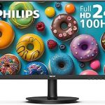 Philips 24 Inch Computer Monitor FHD 100Hz VA VESA Flicker-Free 241V8LB 1920×1080 LED Monitor 4ms GtG Adaptive Sync (New)