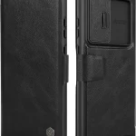 Nillkin for Samsung Galaxy S23 Ultra Wallet Case with Card Holder and Camera Cover PU Leather Case with Magnetic Flip Cov (New)