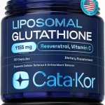 Cata-Kor Liposomal Glutathione &amp Resveratrol   Ultra High Absorption with Vitamin C Selenium &amp Vitamin B2 60 Count Pack (New)