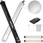 NEEWER Basics 21W Handheld LED Fill Light 355&quot/90cm Bi Color GC21B Portable Inflatable TPU Video Light 2700-6500K 1 (New)