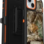 OtterBox iPhone 15 iPhone 14 &amp iPhone 13 Only - Defender Series Case - Realtree Blaze Camo - Screenless - Rugged &amp D (New)
