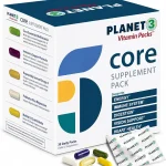 Daily Vitamin Packs for Men &amp Women   Immune Energy &amp Heart Support with Vitamin D3 Omega-3 Probiotics Methyl B12 &amp Vi (New)