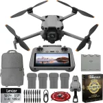 DJI Mini 5 Pro Drone Fly More Combo with RC 2 1&quot CMOS Sensor 4K Video Obstacle Sensing 4 Battery Bundle with Deco Esse (New)