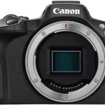 Canon EOS R50 Mirrorless Camera Body Only 24.2 Megapixel CMOS APS-C Sensor 4K Video Vlogging Content Creation Ph (New)