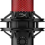 HyperX QuadCast 2   USB Microphone for Gaming Streaming and Podcasting with On-Board Controls LED Lighting Removable S (New)