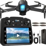 Drone with Camera for Adults Screen on Controller RC Quadcopter FPV Drone Drone with 4.5″ Screen Controller Foldable (New)