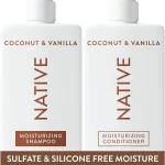 Native Coconut &amp Vanilla Shampoo and Conditioner Contain Naturally Derived Ingredients All Hair Types Color &amp Treated (New)