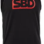 SBD Menâ€™s Tank Cotton Gym Tank Top   Durable Weightlifting &amp Training Vest Made in Great Britain (New)