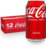 Coca-Cola Soda Soft Drink Fridge Pack Cans 12 fl oz 12 Pack Carbonated drink with classic cola flavor (New)