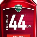 Vicks Formula 44 DM Cough Liquid Over-The-Counter Medicine Day or Night Cough Syrup Powerful Cough Relief Lasts Up to (New)