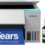 Epson EcoTank ET-2980 Wireless Color All-in-One Supertank Printer - White Cartridge-free print scan copy up to 15 pp (New)