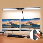 VEVOR LED Desk Lamp with Clamp Double Head Architect Desk Lamp for Home Office Eye-Caring Desk Light with 360° Adjustabl (New)