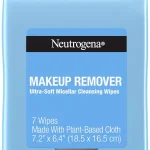 Neutrogena Makeup Remover Wipes 7 ct Travel Pack Daily Ultra-Soft Micellar Cleansing Wipes Gently Remove Oil &amp Makeup (New)