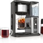 Ninja Hot Iced XL Coffee Maker with Rapid Cold Brew Black CM371 4 Brew Styles 8 Sizes Small Cup to Travel Mug Sing (New)