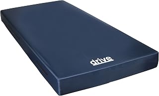 71tIoc1H8lL._AC_UL320_ Drive Medical 15076 Decompressing Foam Mattress 80 x 36 Inch Blue High-Density Foam Mattress Removable Cover Offers P (New) - Image 1