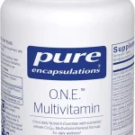 Pure Encapsulations ONE Multivitamin 30 Capsules Once Daily Multivitamin with Antioxidant Complex Metafolin CoQ10 (New)