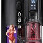 EINSEO Toys for Men Pump AI Sync Waterproof Male Stroker with 7 Sucking Thrusting Rotating 7 Lic (New)