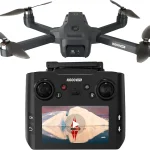 GPS Drone with EIS 1080P Camera 45&quot FPV Screen 5GHz Transmission Foldable with Brushless Motor Auto Return Follow M (New)