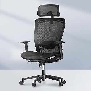 71toTMWxkfL._AC_UL320_ FLEXISPOT OC3 Ergonomic Office Chair High Back Mesh Computer Chair Black Home Office Desk Chairs with Adjustable Lumbar (New) - Image 1