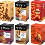 Stash Tea Fall for Autumn 6 Flavor Tea Sampler 6 Boxes With 20 Tea Bags Each 120 Tea Bags Total (New)